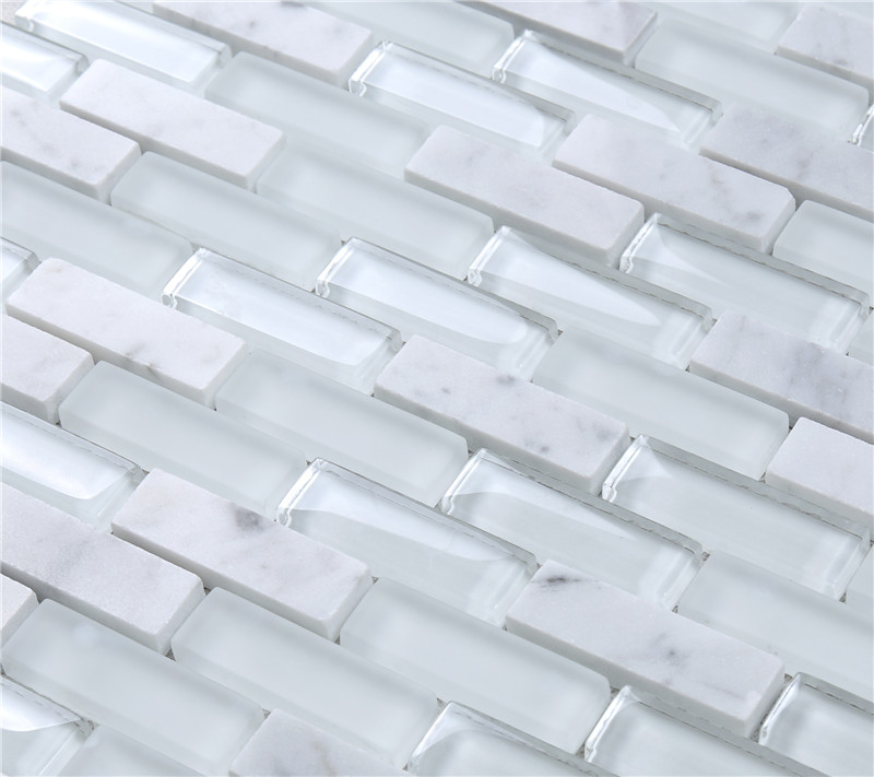 Heng Xing-Metallic Glass Tile Customization, Hexagon Wall Tile-1