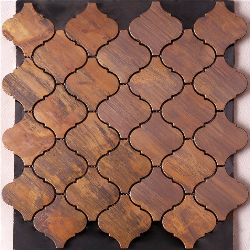 Antique Copper Lantern Mosaic Tile for Backsplash