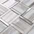 Wholesale frosted glass tile backsplash decoration manufacturers for bathroom