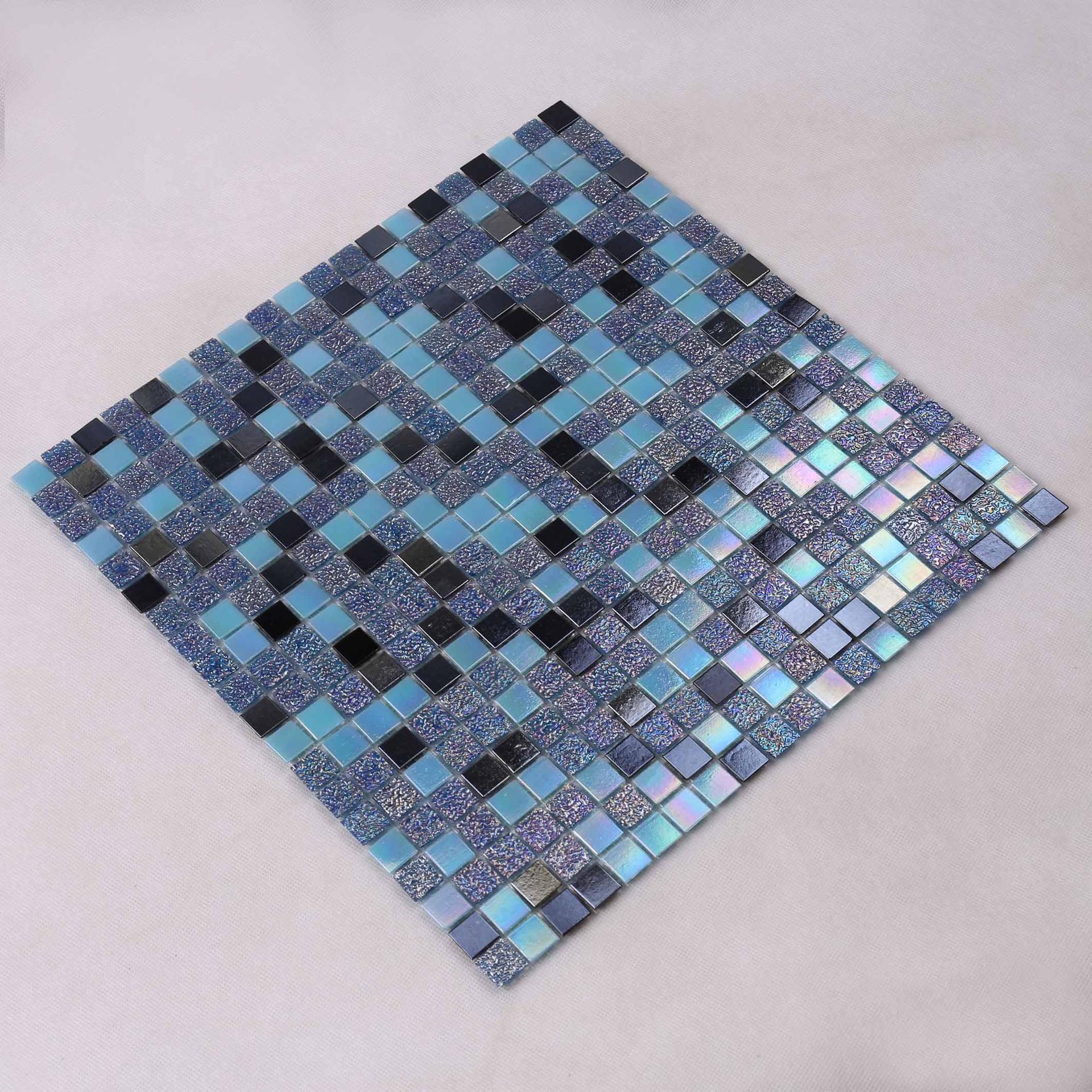 luxury mosaic tile company blue manufacturers for swimming pool