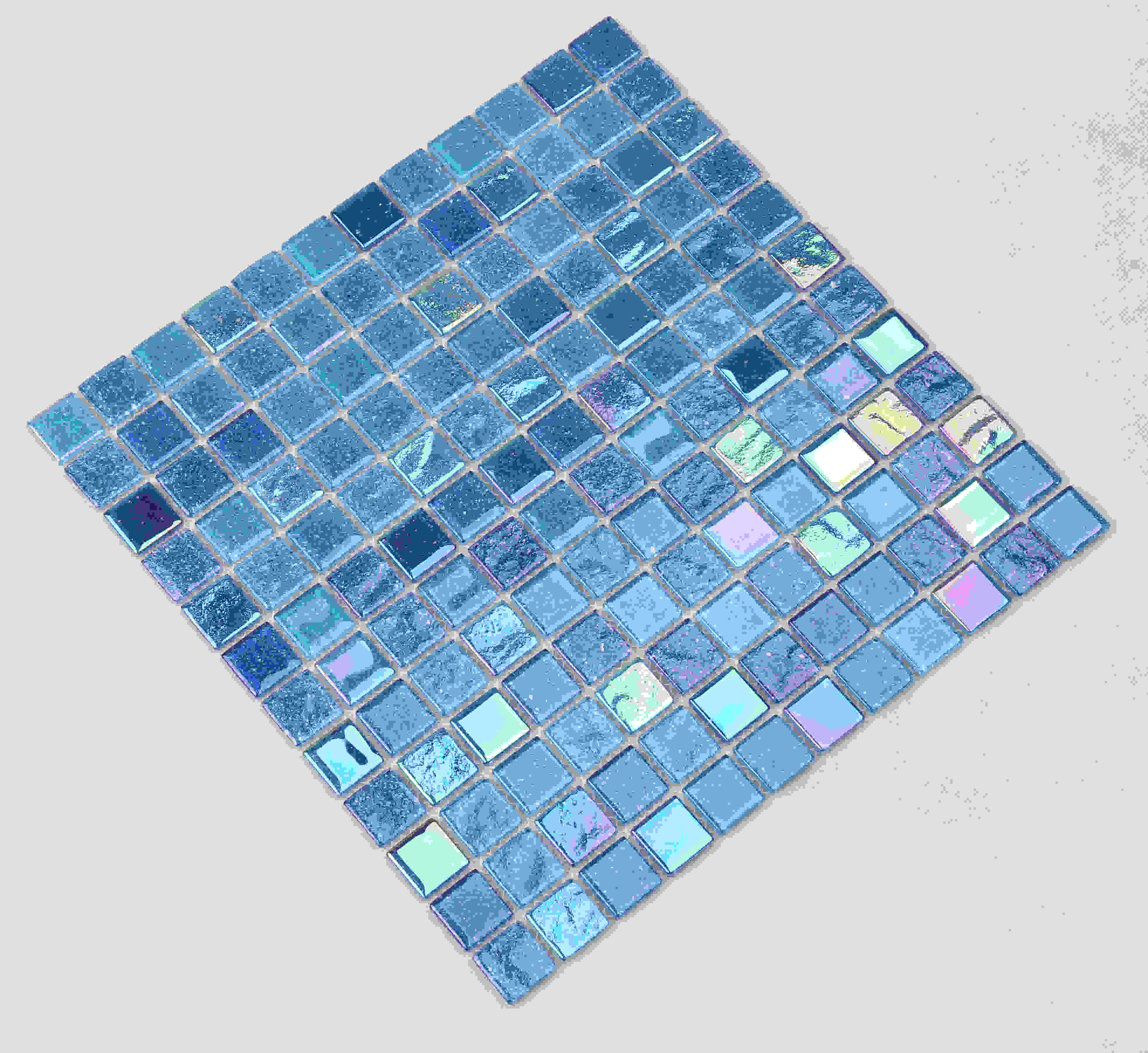 Blue Rainbow Color Swimming Pool Tile HXK01- A