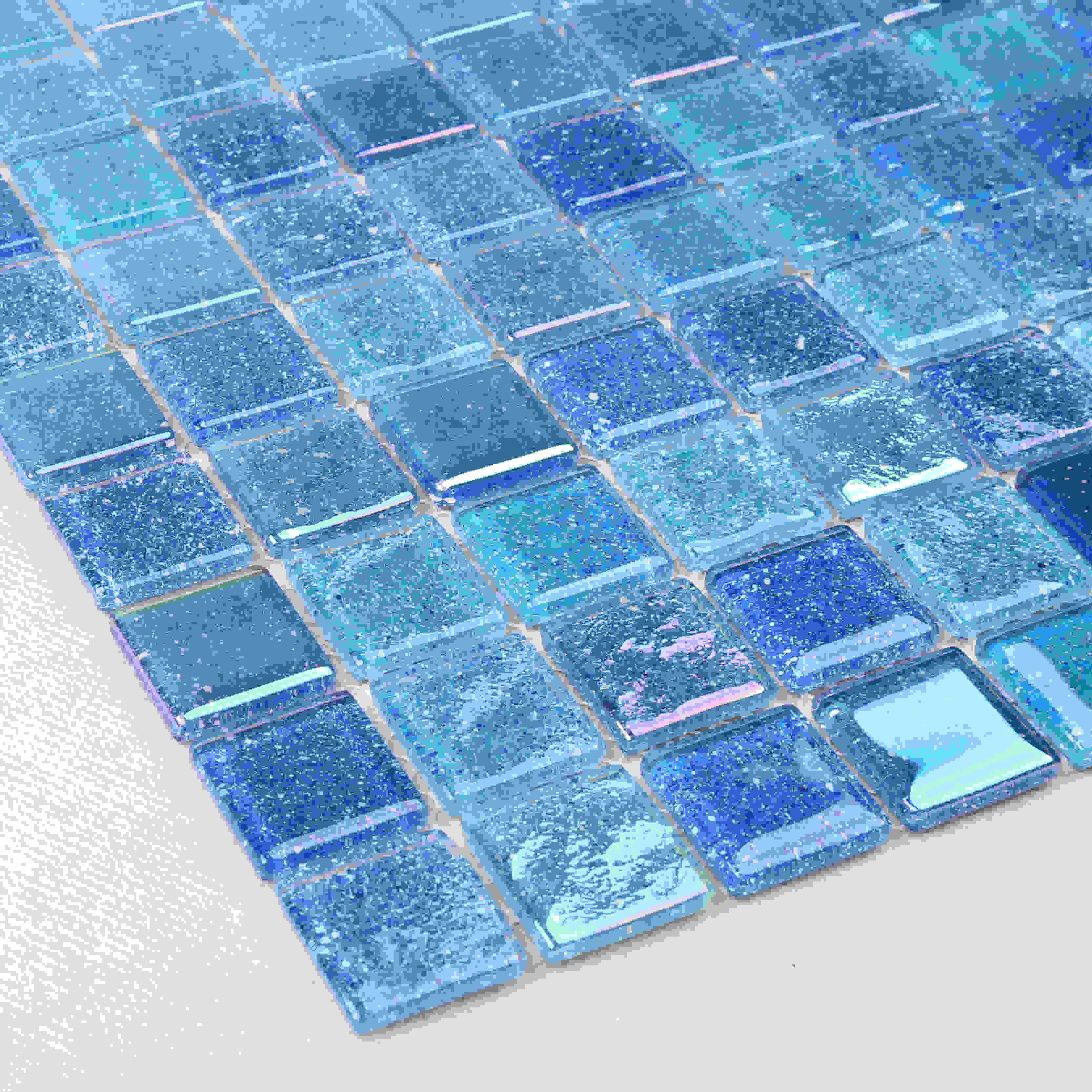 Blue Rainbow Color Swimming Pool Tile HXK01- A