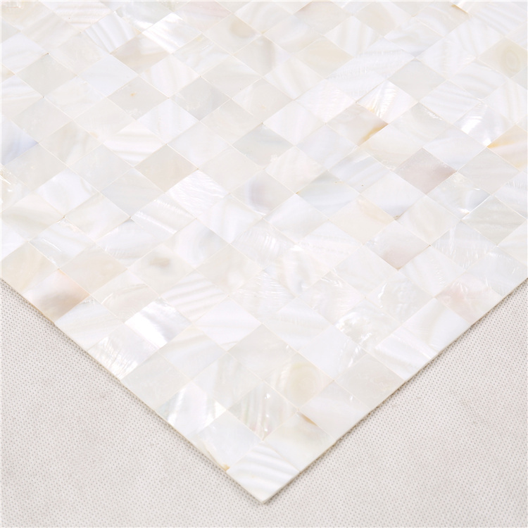 Natural Seashell White Mother Of Pearl Tile BK06