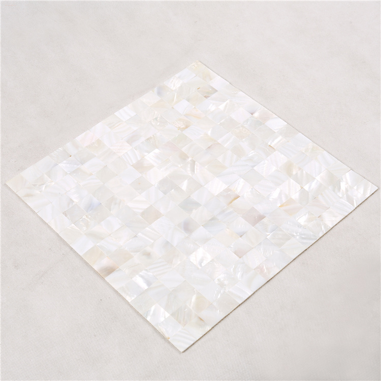 Natural Seashell White Mother Of Pearl Tile BK06