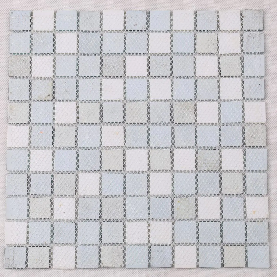 Hand Painted Blue Water Pool Mosaics Glass Tile Supplier 4CSB33