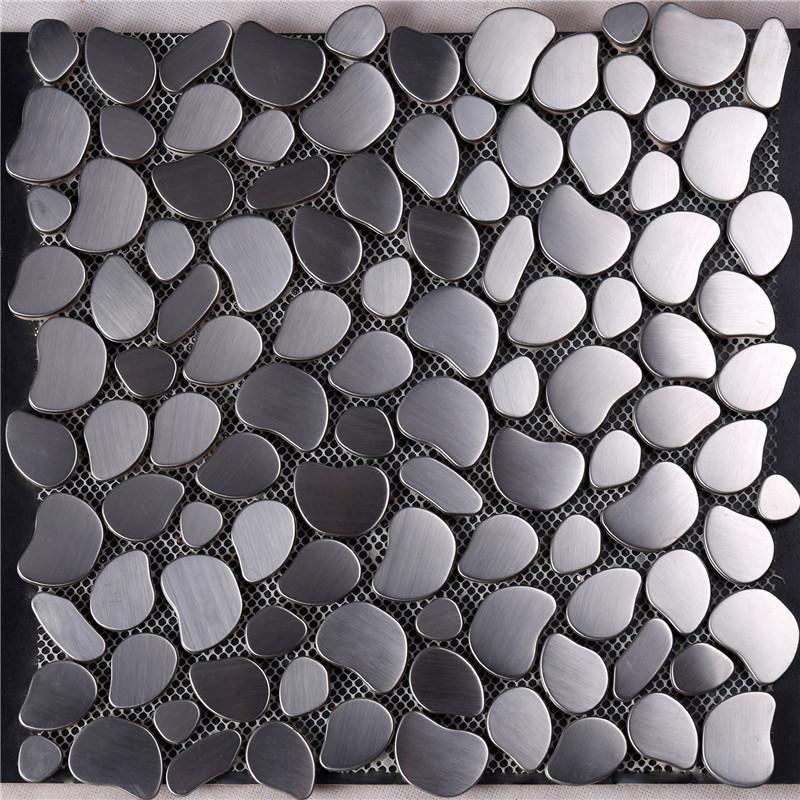 practical glass mosaic new designs metal company for bathroom