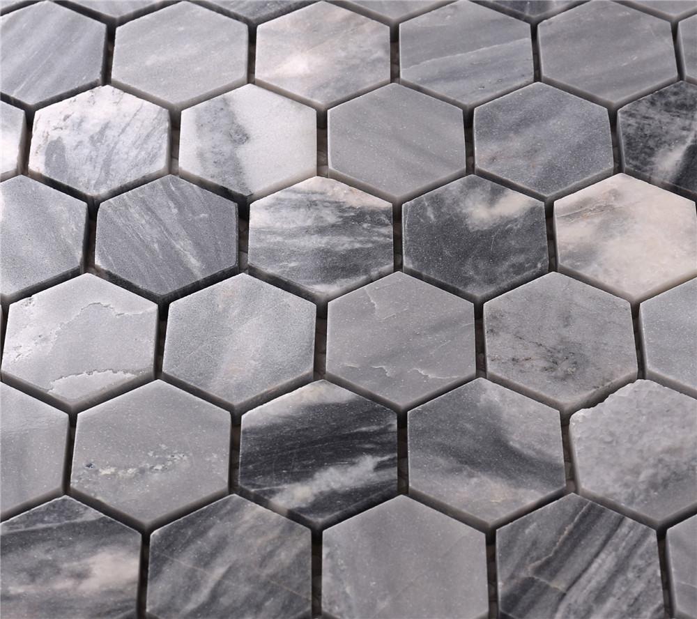 product-Heng Xing-Hexagon Mosaic Tile Stone Floor tile-img