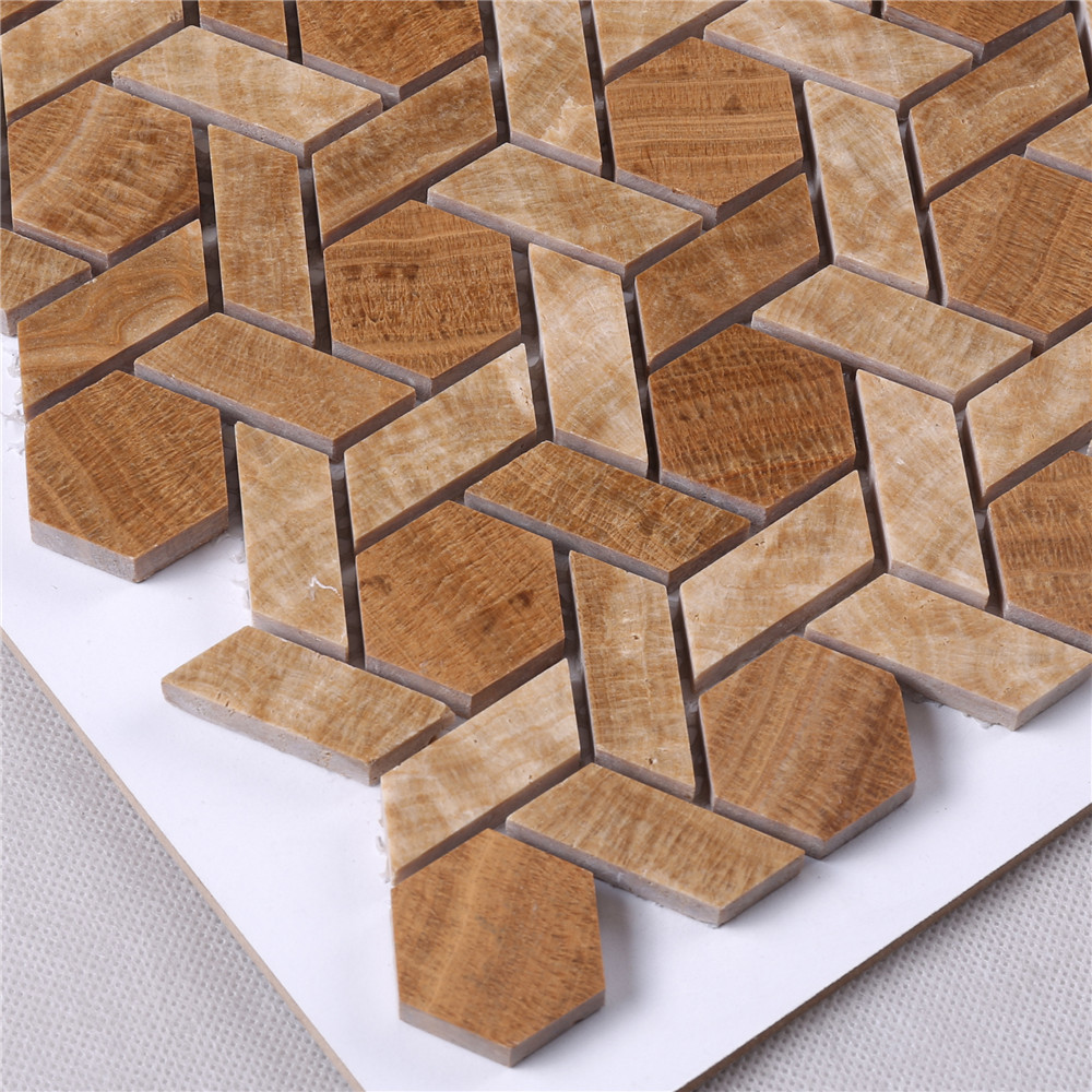 Factory Price Marble Stone Mosaic Tile for Backsplash & Floor HSC141