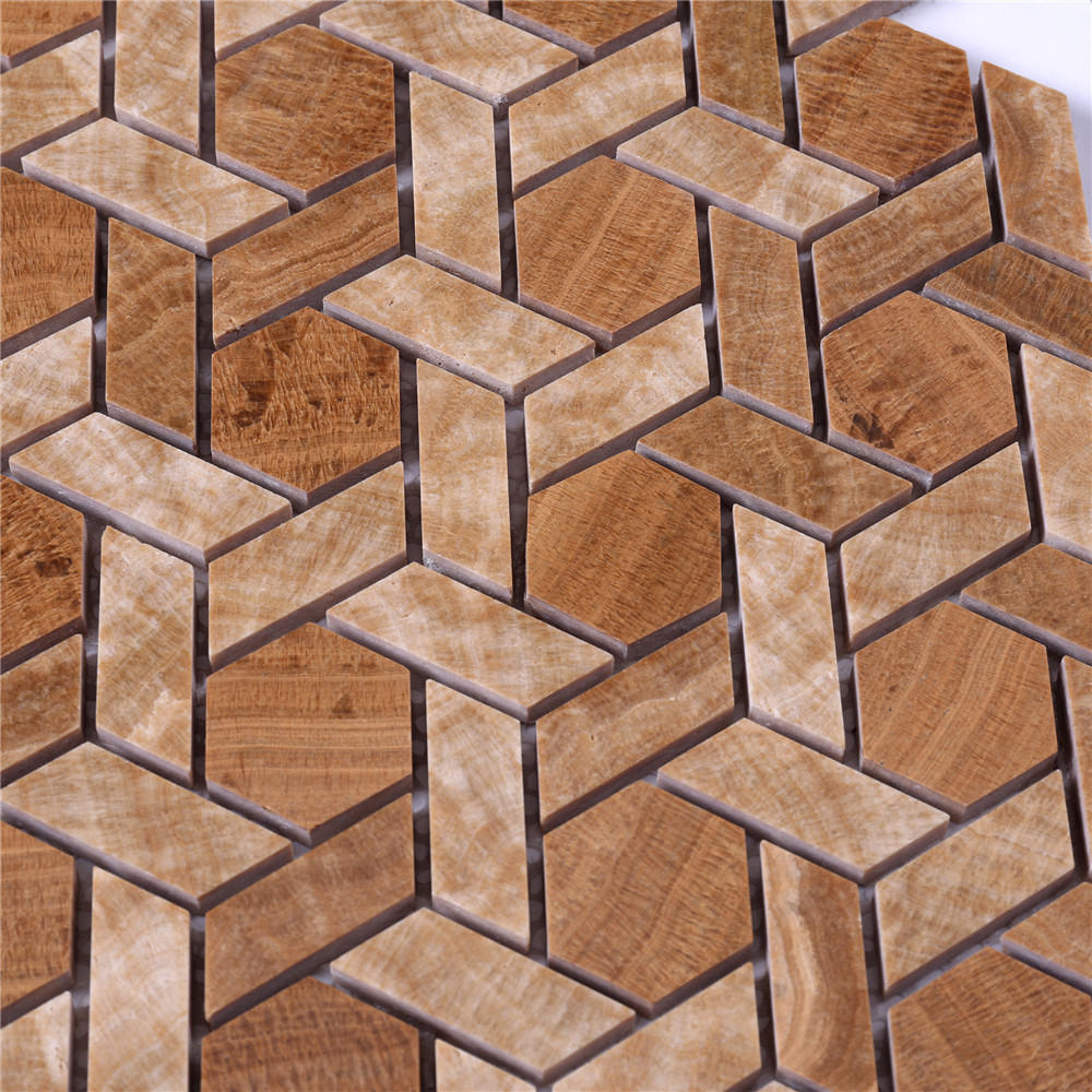 Factory Price Marble Stone Mosaic Tile for Backsplash & Floor HSC141