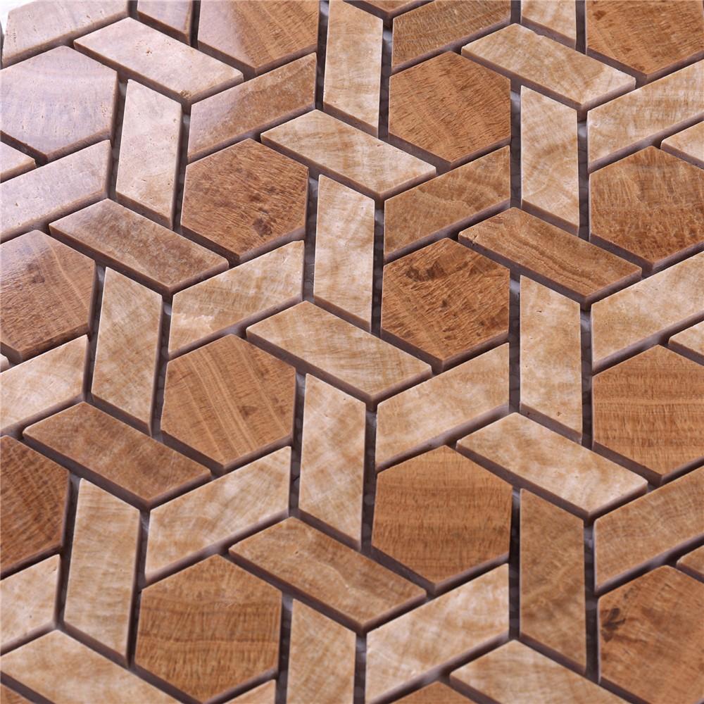 Heng Xing Best carrara mosaic tile design for bathroom-5