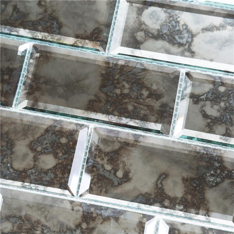 Top glass and slate mosaic tile decor supplier for kitchen-5