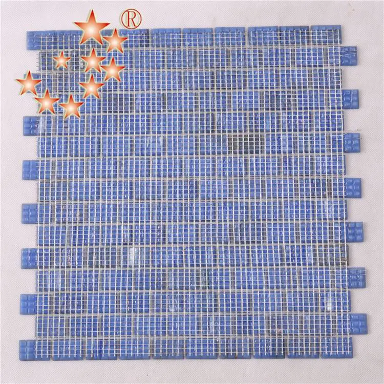 ceramic blue glass pool tile blue company for swimming pool