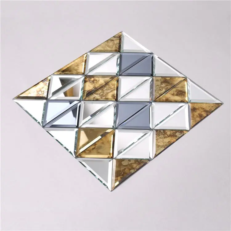 square white porcelain hexagon tile gold factory price for kitchen