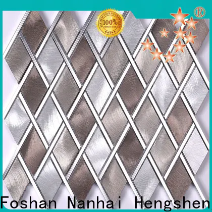 Heng Xing hsw18008 iridescent glass tile from China for hotel