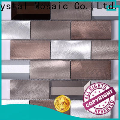 certificated metal wall tiles diamond series for kitchen