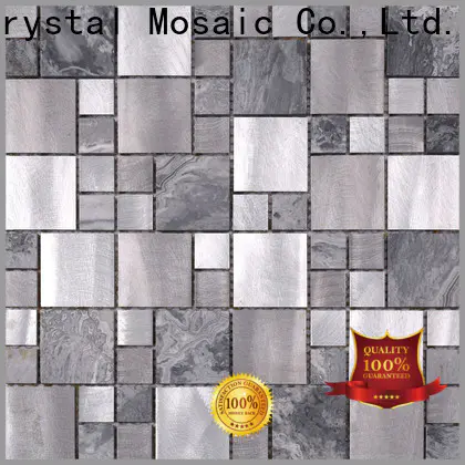 Wholesale mosaic tile sheets black Supply for villa