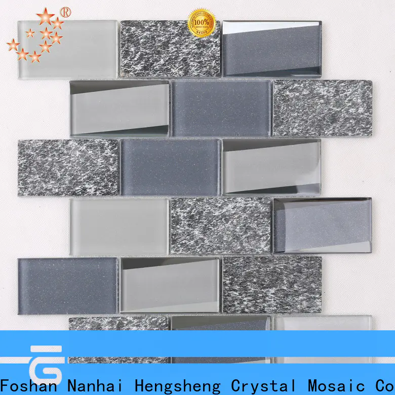 Heng Xing gold 12x24 white marble tile supplier for living room
