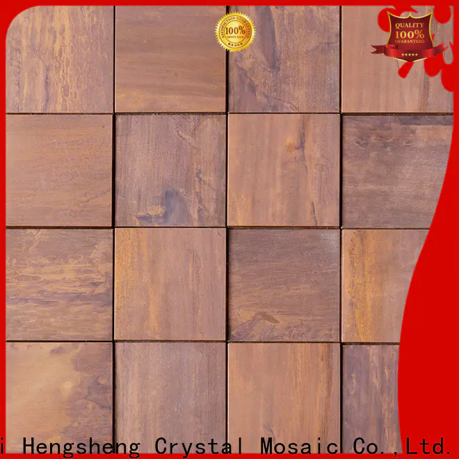 Heng Xing brown metal wall tiles company for restuarant