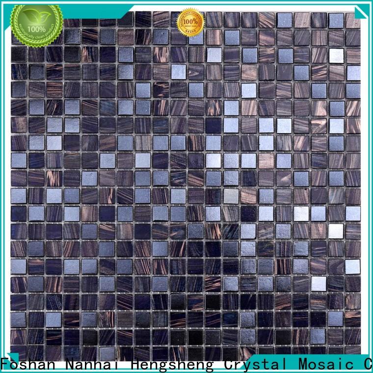 Heng Xing light 3x6 glass subway tile wholesale for spa