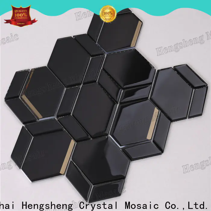 Top bliss iceland linear mosaic hexagon Supply