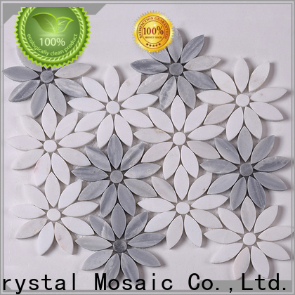 marble grey mosaic wall tiles stone Supply for bathroom