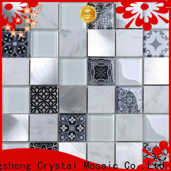 High-quality crackle backsplash tile metal personalized for villa