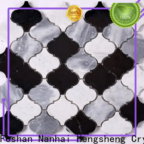 Heng Xing beautiful blue mosaic tile Suppliers for backsplash