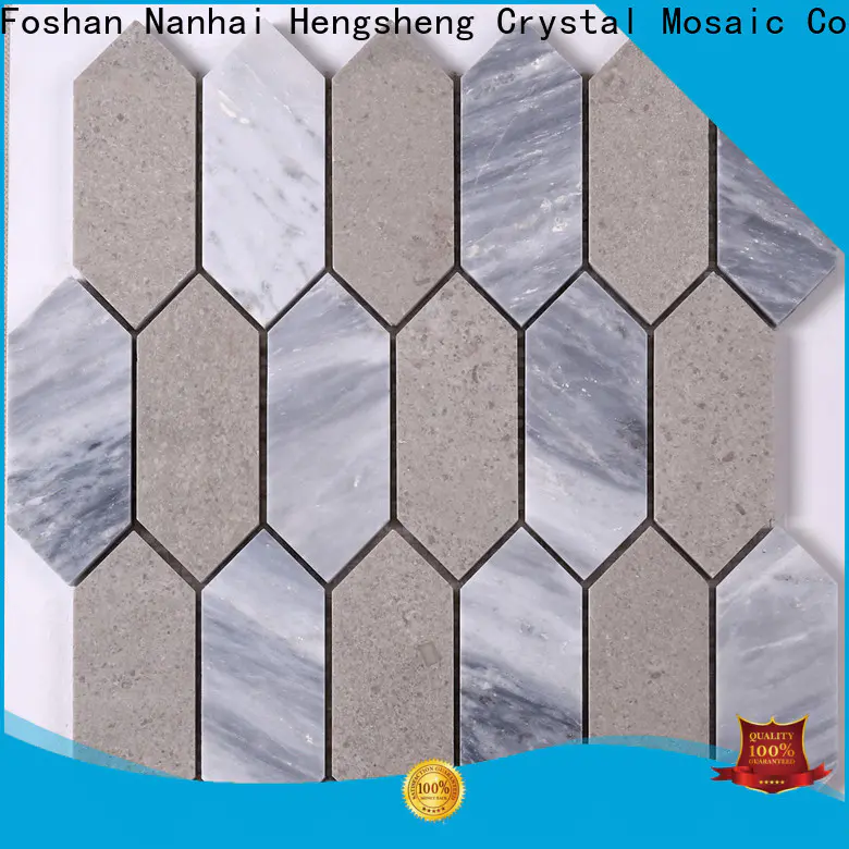 Heng Xing golden mosaico tiles with good price for bathroom