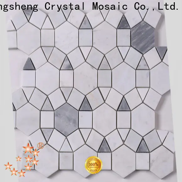 Heng Xing stone grey mosaic tiles manufacturers for hotel