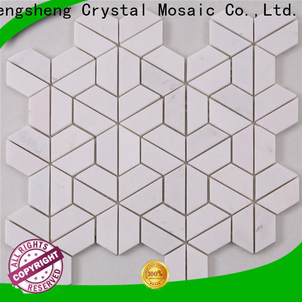 marble glass stone mosaic tile Carrara for business for hotel