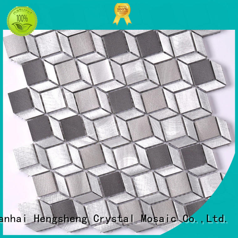 Heng Xing alloy metal mosaic directly sale for restuarant