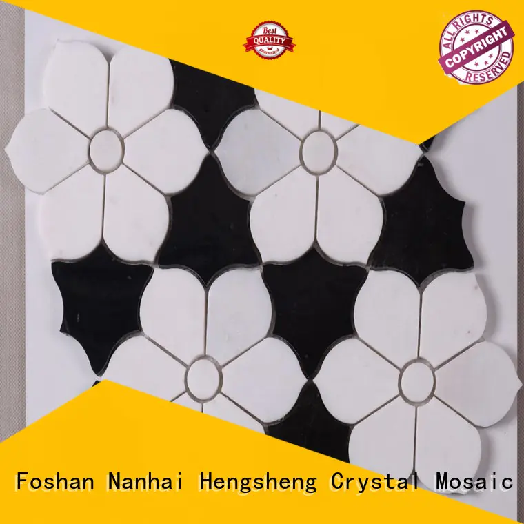Heng Xing hexagon mosaic tile company with good price for villa