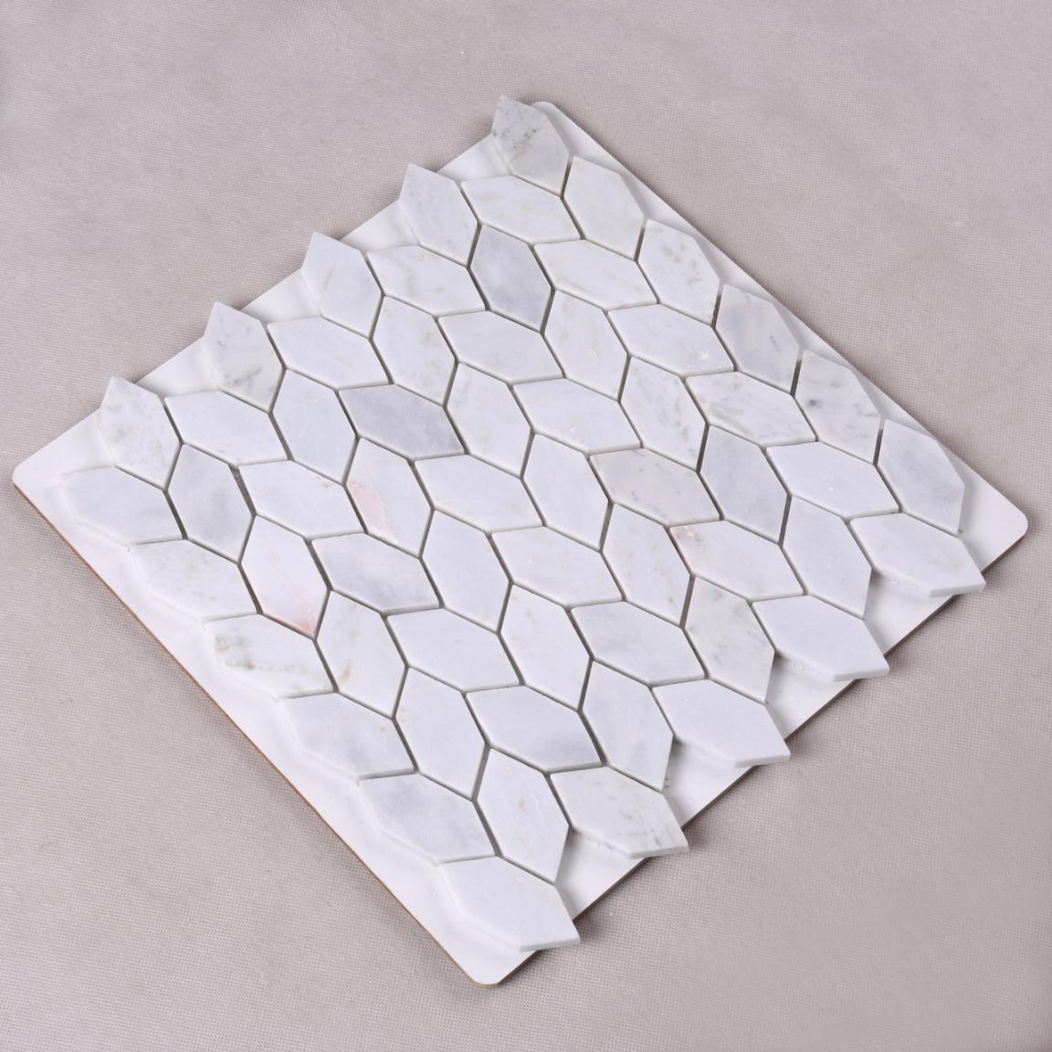 Heng Xing flower wood mosaic tile design for villa-3
