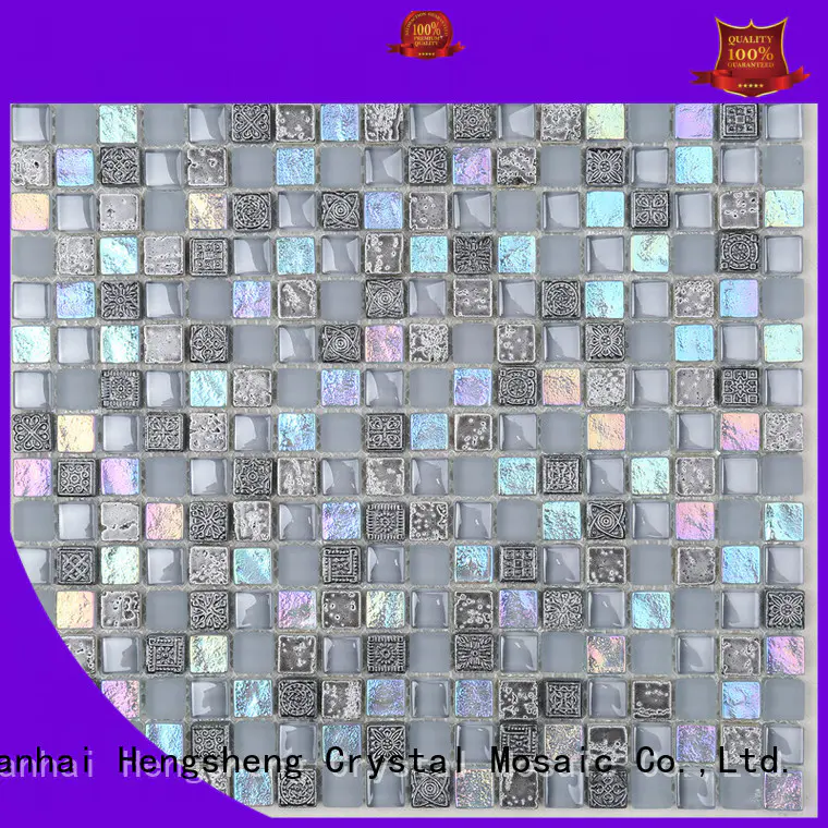 Heng Xing Best grey mosaic wall tiles company for villa