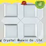 Heng Xing trapezoid glass mosaic tile Supply for kitchen