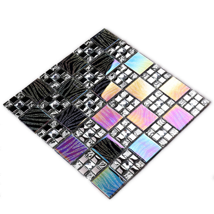 Heng Xing practical glass mosaic tiles customized for living room-2
