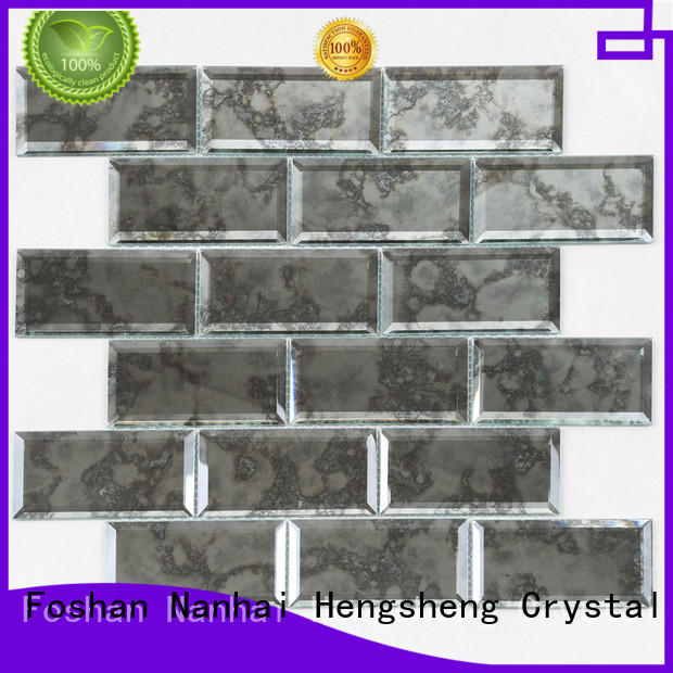 Top glass and slate mosaic tile decor supplier for kitchen