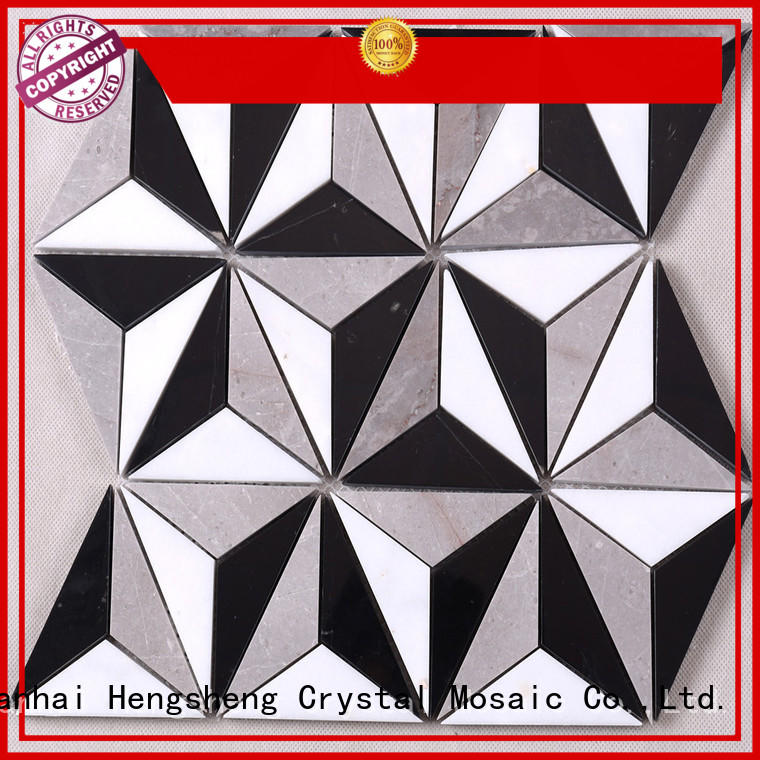 Heng Xing white stone wall tiles factory for bathroom