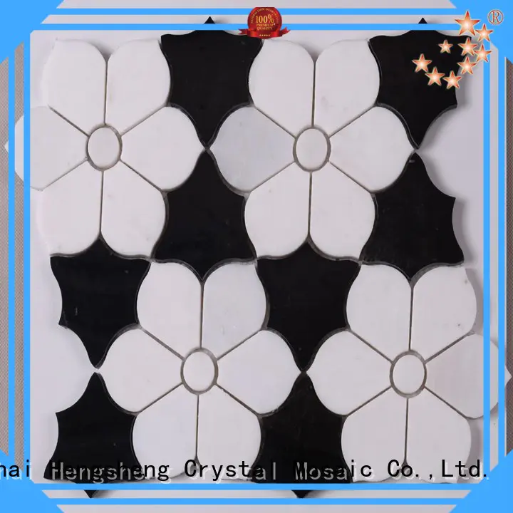 Heng Xing Wholesale glass stone mosaic company for backsplash