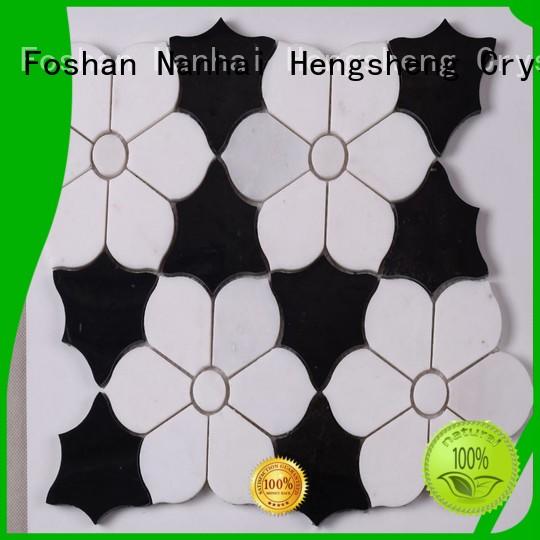 Heng Xing hot selling copper mosaic tile sheets manufacturer for bathroom