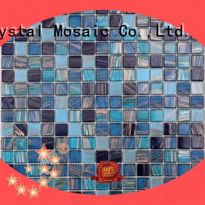 Heng Xing blue mosaic tile sheets manufacturers for bathroom