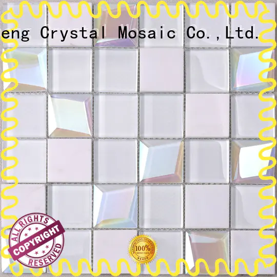beveled mosaic glass blast company for kitchen