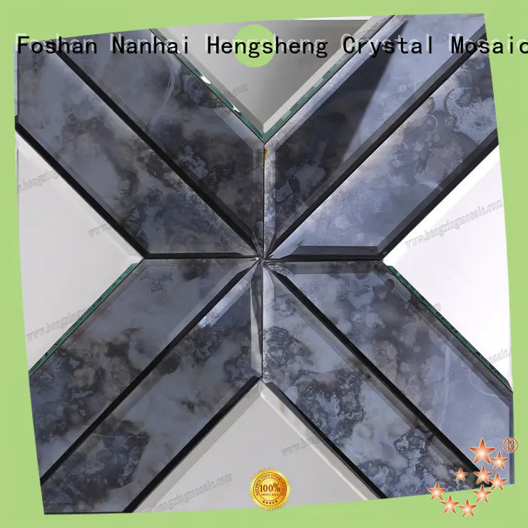 Heng Xing white tumbled stone backsplash tiles Suppliers for kitchen