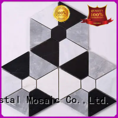 Heng Xing metal natural stone mosaic design for villa