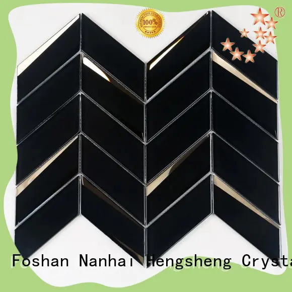 Heng Xing gray glass mosaic hebei manufacturers