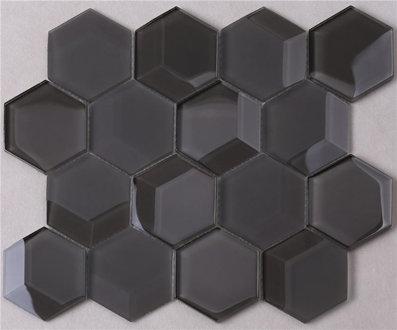 glass metal tile simple for kitchen Heng Xing-1