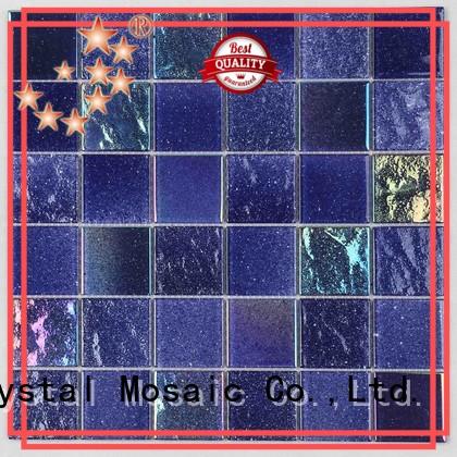 Custom square mosaic tiles waterline company for spa