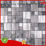 Heng Xing steel glass stone mosaic tile directly sale for bathroom