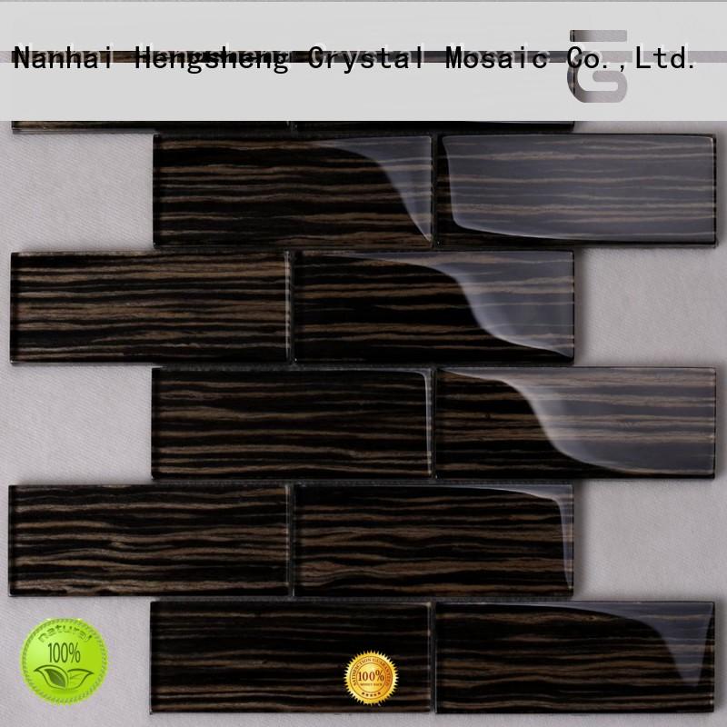 3x3 glass wall tiles for kitchen factory price for villa