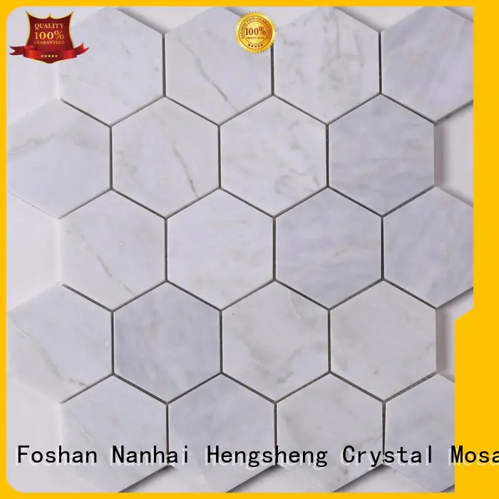 Heng Xing grey marble mosaic inquire now for bathroom
